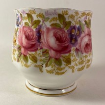 Royal Albert pretty &quot; Serena &quot; Pink Cabbage roses sugar bowl - £7.77 GBP