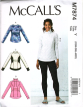 McCalls M7874 Misses XS to M Activewear Tops and Pants UNCUT Sewing Pattern - £12.32 GBP