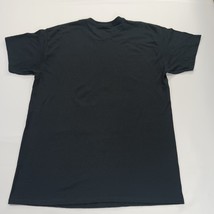 DOM RN#90681 Skull/Flowers Men's Black Cotton Graphic T-Shirt Short Sleeve Large image 14