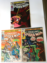 Amazing Spider-Man, 3 Comic Lot: #171, #175, #188, Marvel Comics, 1977 &amp; 1979 - £23.68 GBP