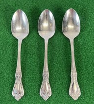3 Oneida Distinction Deluxe HH KENNETT SQUARE Flatware Teaspoons Stainless  6&quot; - £9.48 GBP