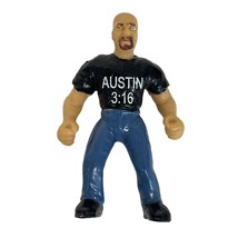 Jakks Pacific WWF Signature Series 1 Stone Cold Steve Austin MINI FIG - £5.86 GBP