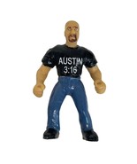 Jakks Pacific WWF Signature Series 1 Stone Cold Steve Austin MINI FIG - $7.84