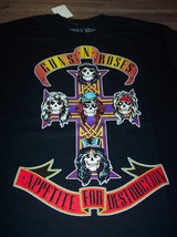 Vintage Style Guns N Roses Appetite For Destruction Skulls T-Shirt Medium New - £15.53 GBP