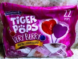 Ship N 24 Hours. New-Colombina Tiger Pops Very Berry 22 Pops. 7 0z - $11.76