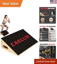 Durable Non-Slip Slant Board for Exercise - Ideal for Knee Health &amp; Stab... - $87.60