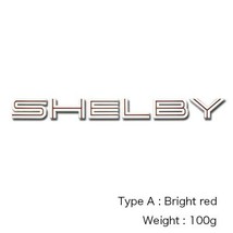  SHELBY Car Emblems Lettering For  Shelby  Co GT500 Rear Trunk Decklid Emblem  S - £100.77 GBP