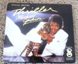 Michael Jackson Thriller Special Edition CD Gold disc with slipcase Quincy Jones - £6.37 GBP