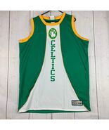 Vintage Boston Celtics Hardwood Classics NBA Majestic 2XL Green Jersey N... - $97.71 CAD