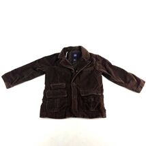 Baby Gap Toddler 5 years Brown Jacket Coat Fall Winter  Soft Cotton - €11,90 EUR