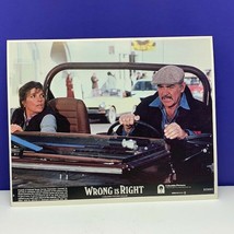 Lobby Card movie theater poster litho 1982 Wrong is Right Sean Connery B... - $14.80