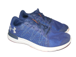 Under Armour Men Size 9.5 M Blue Thrill 3 Lace Up Athletic Mesh Shoes 4501272450 - £22.73 GBP
