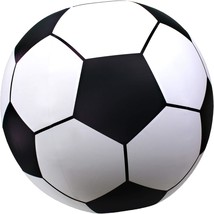 Gofloats Giant Inflatable Soccer Ball - Made From Premium Raft Grade Vinyl, - £30.57 GBP