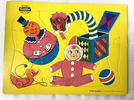 Vintage Furry Puzzles Built-Rite Sta-in-Place Puzzles Baby No. 124:29 - $13.98