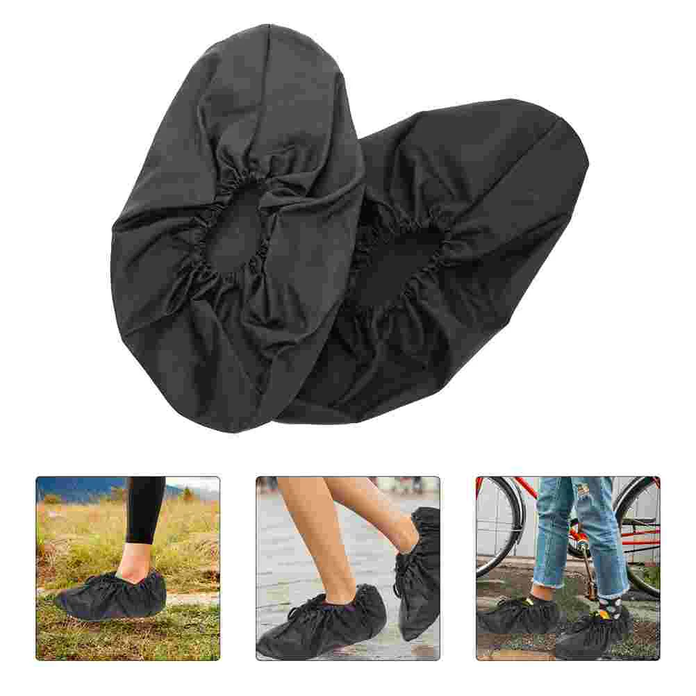 2 Pairs Shoe Cover Polyester Covers Men Bowling  (Polyester) Miss Accessories - £85.26 GBP