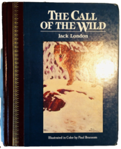 The Call Of The Wild By Jack London Children&#39;s Classics 1991 Ed Leather Spine - £7.10 GBP
