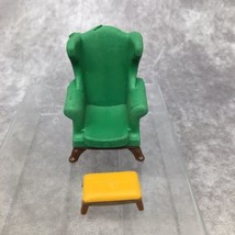 Playmobil Victorian Chair & Foot Stool- Chair is damaged- See pictures - $5.87