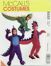 McCalls 8333 Boys Girls KIDS DRAGON Halloween Costume sewing pattern UNC... - $4.75