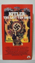 Hitler : The Last Ten Days (VHS, 1983) Alec Guinness Rare Movie Tape Paramount - £13.98 GBP