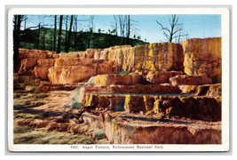 Angel Terrace Yellowstone National Park Wyoming WY UNP Linen Postcard T9 - £2.29 GBP