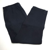 Avenue Jeans Womens Denim Legging Elastic Waist Black Straight Leg Size 20P - £19.97 GBP