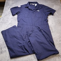 Walls Coveralls Pants Navy Blue Workwear Outdoor EMT Uniform Men 46 Regular - £37.35 GBP