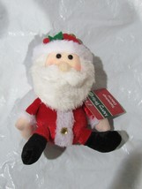 Sitting Santa Table Décor 6 1/2&quot; tall by Merry Brite - £7.18 GBP