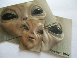 Post Cards &amp; Magnet ROSWELL1947 Ufo Alien Souvenir Collectible #169 - £5.72 GBP