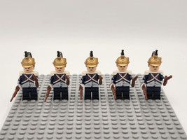 5Pcs Dutch Dragoons Cavalry The Dutch Army Napoleonic Wars Minifigures - £10.50 GBP