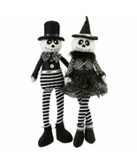 Mr &amp; Mrs Glister Skeleton / Ghost Doll  Delton Halloween  Set of 2 NWT - $39.00