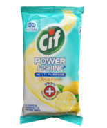 CiF Power & Shine Multi-Purpose Citrus Fresh Wipes 30 Ct - £7.79 GBP
