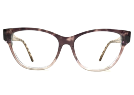 Bebe Brille Rahmen BB7236 200 Topaz Gradient Brown Lila Cat Eye 53-16-135 - $49.18