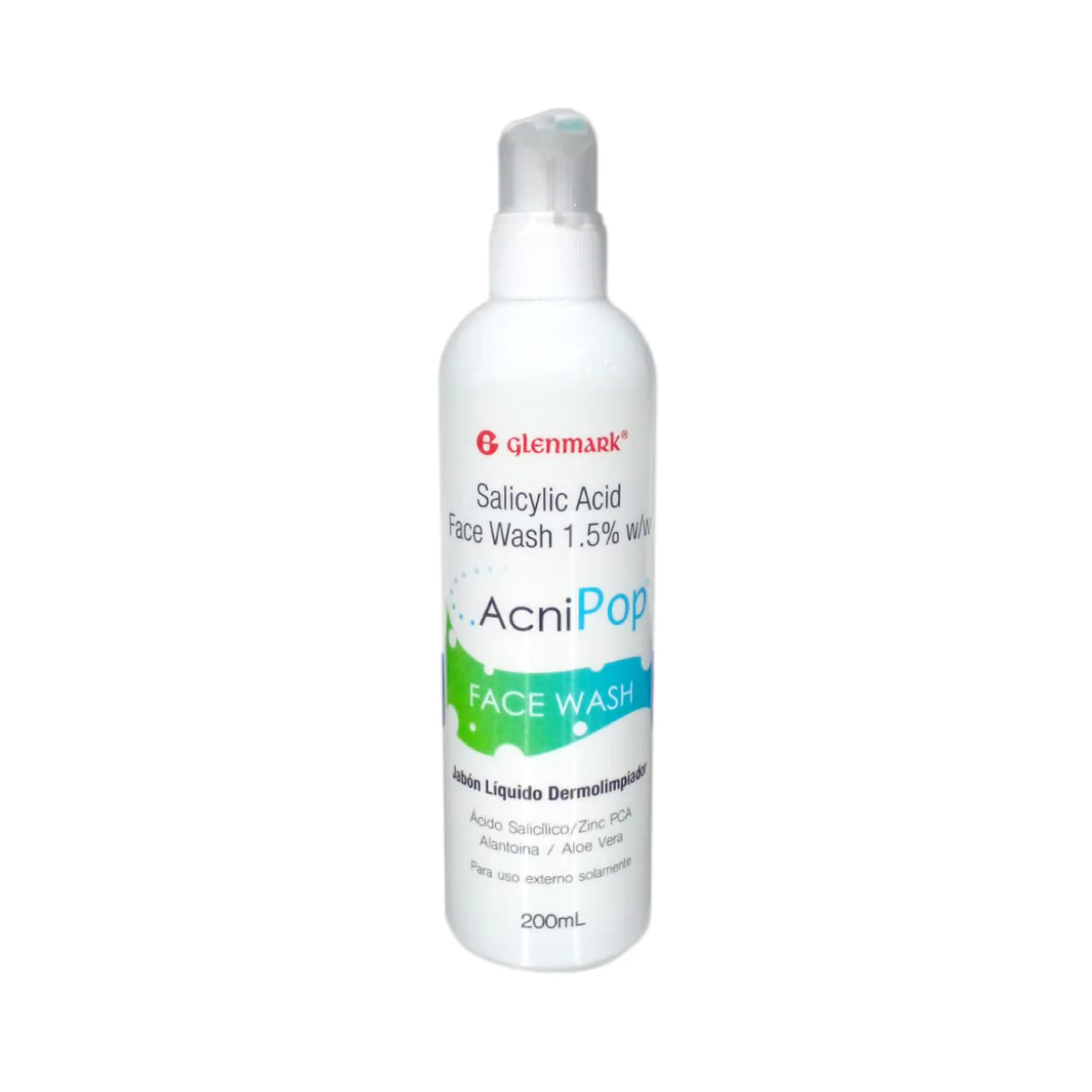 Acnipop~Face Wash~Liquid Soap~200 ml~Powerful Solution Impurities~High Q... - £28.03 GBP