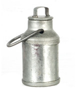 Dollhouse Miniature - Tin Milk Can with Lid - 1:12 Scale - £9.43 GBP