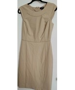 The Limited Beige Sheath Dress Size 2 Tall - $9.53