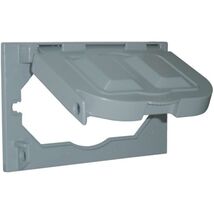 Sigma Engineered Solutions, Gray Sigma Electric 14145 1-Gang Horizontal - $27.34 CAD
