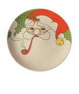 Vintage Fitz &amp; Floyd Variations 1979 Christmas Santa Claus Salad Plate 7... - £7.79 GBP