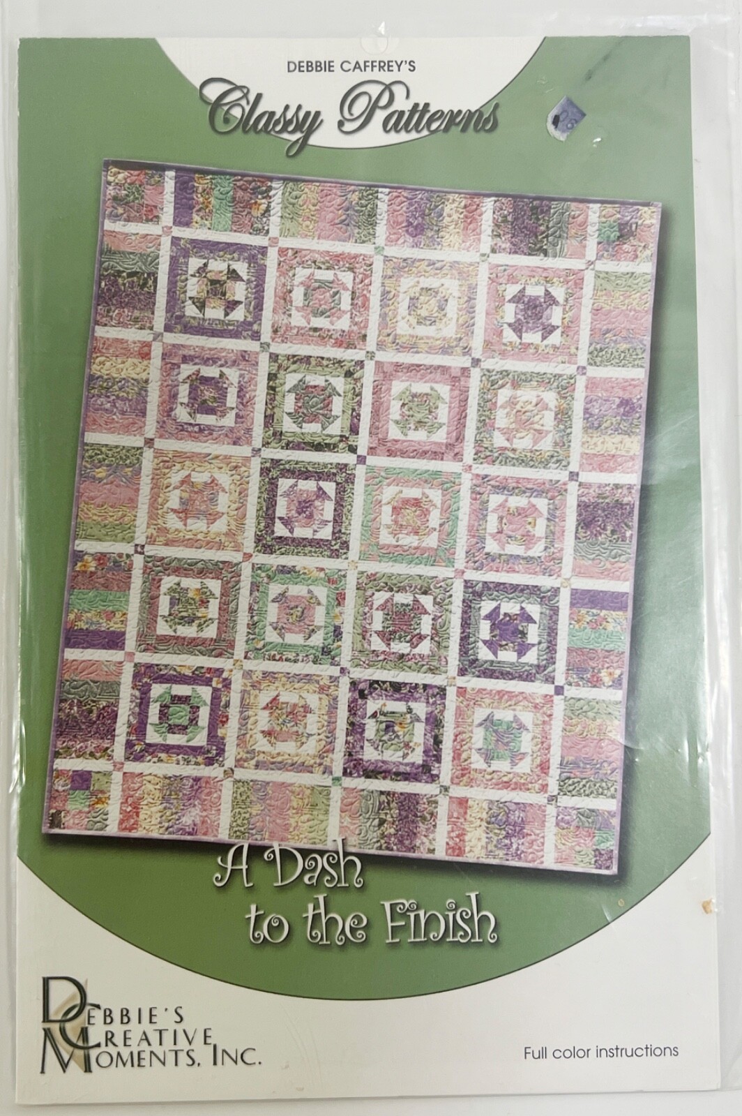 A Dish To The Finish Classy Patterns By Debbie Creative Moments - $8.90