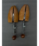 Vintage Wooden Adjustable Shoe Stretchers Trees Size 4 Wood - $14.25