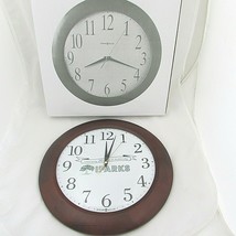 Howard Miller -CORPORATE Wall Clock 625-214 12.75&quot; Diameter With Logo - £9.25 GBP