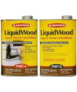 Abatron LiquidWood 2 Quart Kit, Two Part Structural Epoxy Wood Hardener and - €81,51 EUR