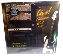 Country Joe &amp; The Fish and Friends Live Fillmore West 1969 Vinyl Double Record - $52.20