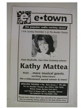 2 Kathy Mattea Poster Konzert Groß Gesicht Shots Poster - $8.98