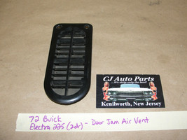OEM 72 Buick Electra 225 2 Dr GM DOOR JAM FRESH AIR VENT GRILL - $29.69