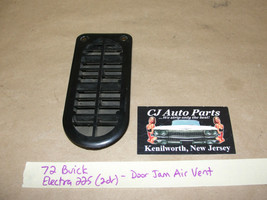 Oem 72 Buick Electra 225 2 Dr Gm Door Jam Fresh Air Vent Grill - £23.73 GBP