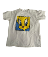 Vintage Tweety Bird Tee 90&#39;s XL Acme Kids Single Stitch USA See Measurem... - $1,592.11 MXN