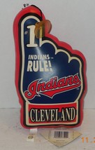 Vintage Clevelan Indians #1 Indians Rule Mini Hand Window Hang with orig... - £7.52 GBP