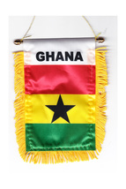 Ghana Window Hanging Flag - $3.30