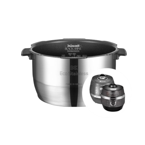 CUCKOO Eco Stainless Wide &amp; Flat Inner Pot with Gloss Buffing (CRI-HSP10... - $129.98