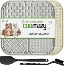 Coomazy Lick Mat for Dog and Cat, Slow Feeder and Non-Slip - £13.55 GBP